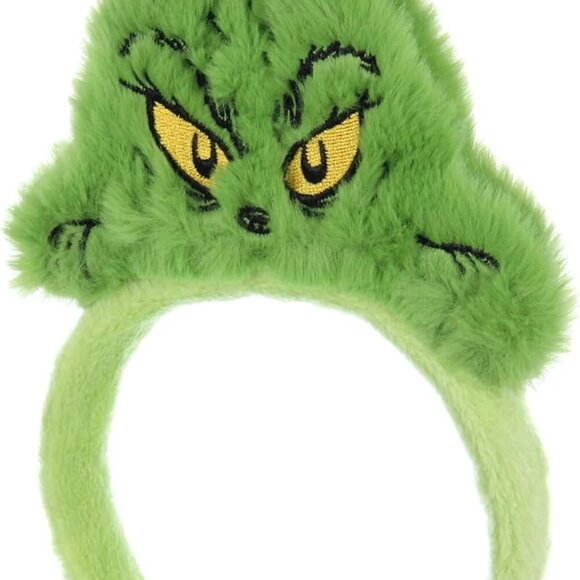 Grinch Costume Headband Fabric Cosplay Holiday Party Accessory - Picture 5 of 5